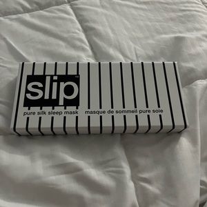 NWIB b&w striped slip eye mask